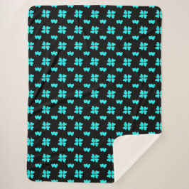 Mazipoodles Blue Hearts Sherpadecke