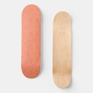 MAZIPOODLES Blumenfeuerwerk Muster 10 Skateboard