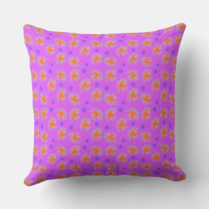 Mazipoodles Bold Daisies - Rosa Orange Lila Kissen