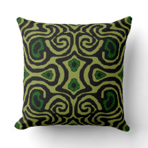 Mazipoodles Crazy Maze - Olive Black Green