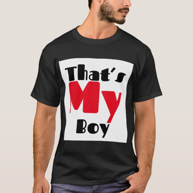 Mazipoodles Das ist mein Junge 1 T-Shirt (Vorderseite)