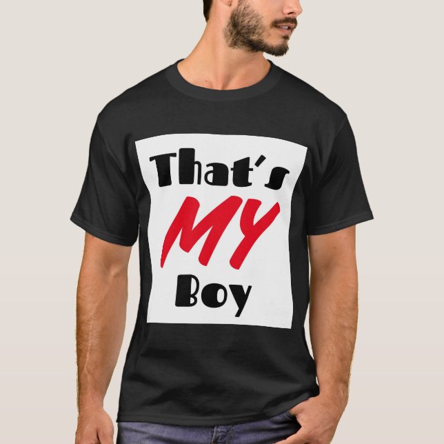 Mazipoodles Das ist mein Junge 2 T-Shirt (Vorderseite)