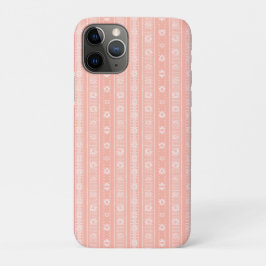 MAZIPOODLES Floral Striped Ribbed Knitting 202 Case-Mate iPhone Hülle