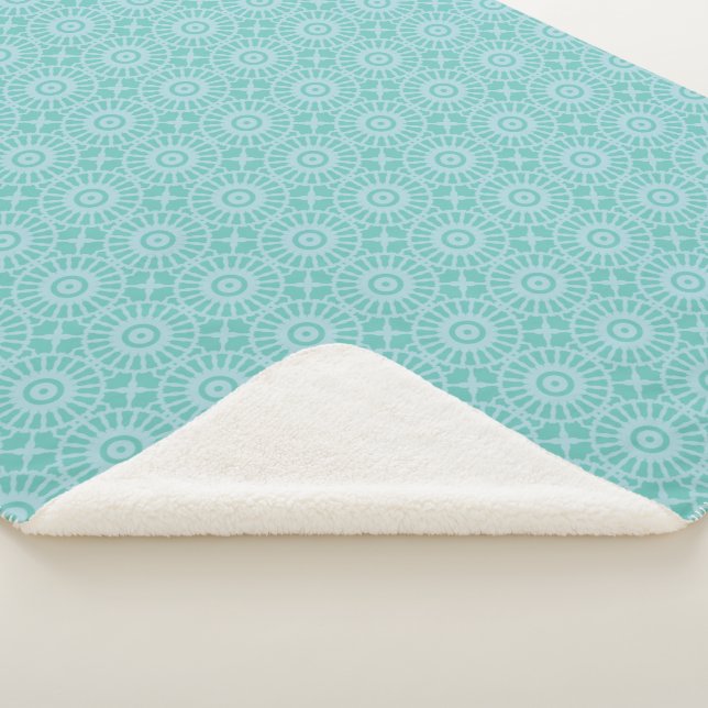 Mazipoodles Kaleidoscope S. Duck Egg Blue Jade Sherpadecke (3/4)