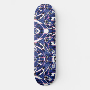Mazipoodles Maximalist Neuro Blumenrosa Skateboard