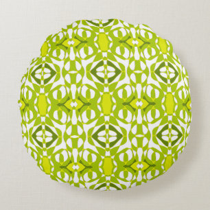 Mazipoodles Neuro Art - Avocado Pear Spinach Green Rundes Kissen