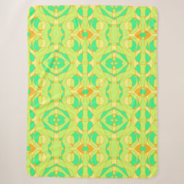 Mazipoodles Neuro Art Gelbes Orange Sherpadecke