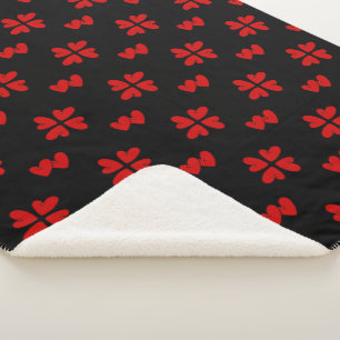 Mazipoodles Red Hearts Sherpadecke