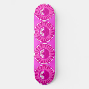 Mazipoodles Sonnenblume Sonnenschein: Rosa Skateboard