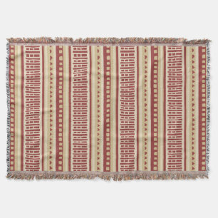 MAZIPOODLES Striped Ribbed Knitting Muster 010 Decke