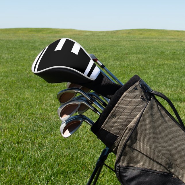 MAZIPOODLES Stripes Spaghetti 104122 Golf Headcover (In SItu)