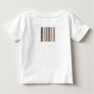 MAZIPOODLES Strippengeflechtmuster 174 Baby T-shirt