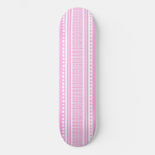 MAZIPOODLES Strippengeflechtmuster 174 Skateboard