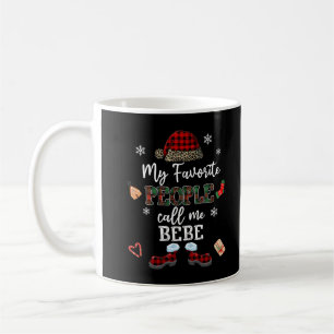 mb Meine Lieblings-Leute nennen mich Bebe Erntedan Kaffeetasse
