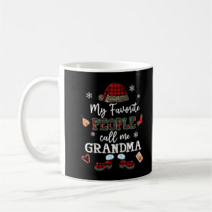 mb Meine Lieblings-Leute nennen mich Oma-Erntedank Kaffeetasse