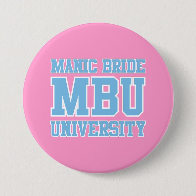 MB-Schaltfläche für die Universität (Rosa) Button (Vorderseite)