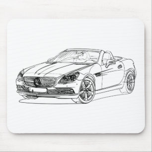 MB SLK 2012 MOUSEPAD
