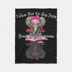 Mb trage ich Rosa für meine Schwester Elephant Bru Fleecedecke