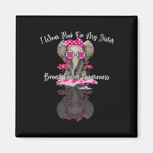 Mb trage ich Rosa für meine Schwester Elephant Bru Magnet (Vorne)