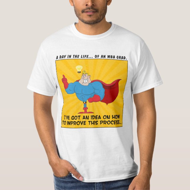 MBA-Absolvent kennen die Antworten zu allen T-Shirt (Vorderseite)