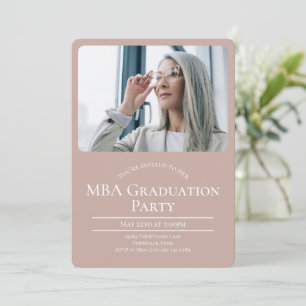 MBA-Foto-Abschluss Einladung