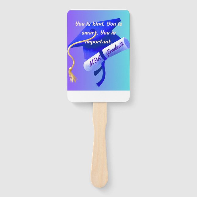 MBA-Geschenk Fächer (Vorderseite)
