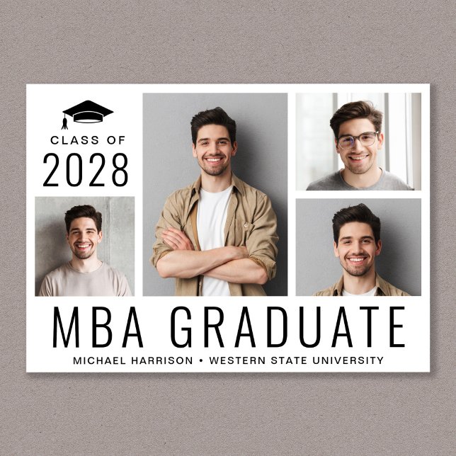 MBA Graduate 5 Foto Master Grad Abschluss Ankündigung (Von Creator hochgeladen)