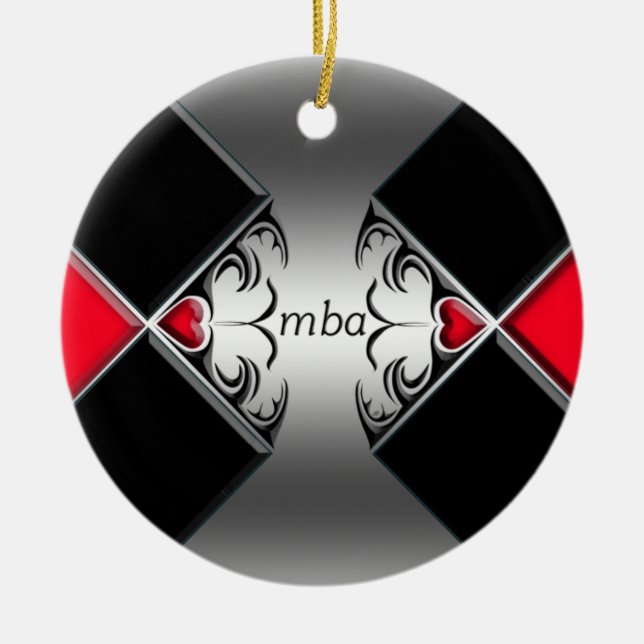 Mba Keramik Ornament (Vorne)