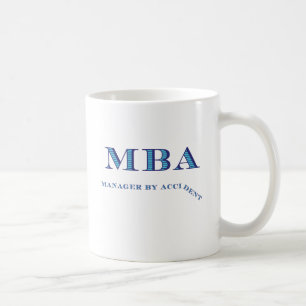 MBA-Manager zufällig Kaffeetasse