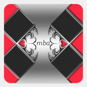Mba Quadratischer Aufkleber