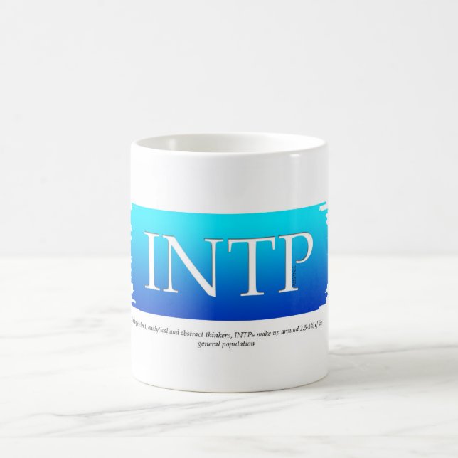 MBTI INTP Kaffee-Tasse Kaffeetasse (Mittel)
