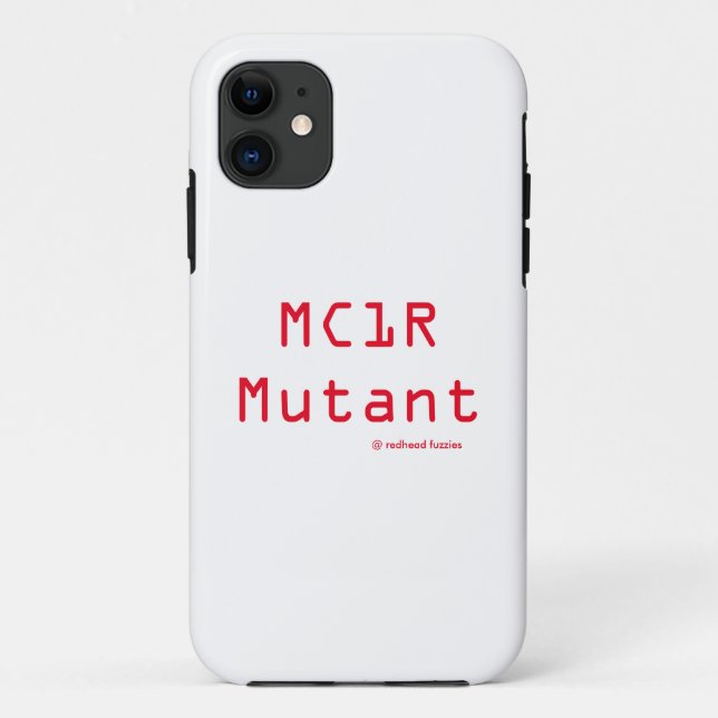 MC1R Mutant-Telefon-Abdeckung Case-Mate iPhone Hülle (Rückseite)