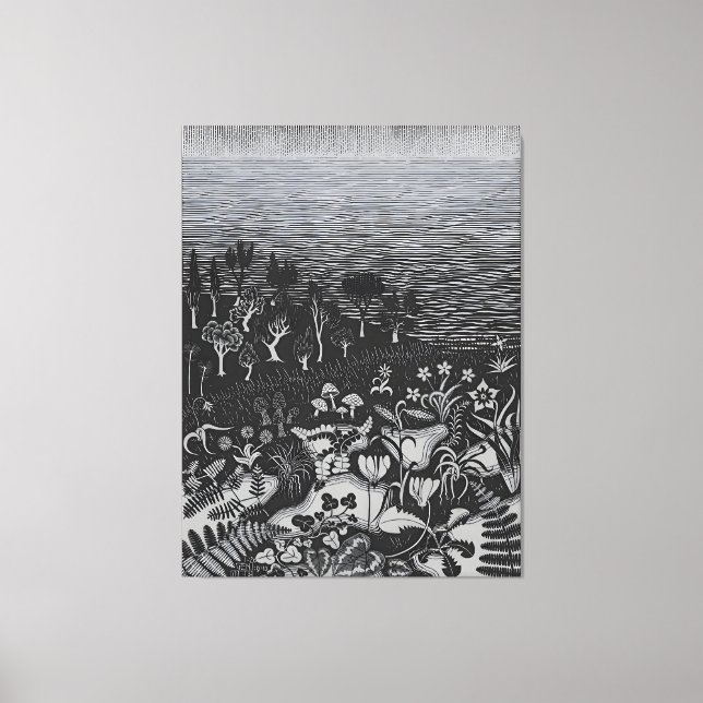 MC Escher Kunst Leinwanddruck (Vorderseite)