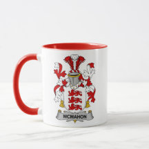 Mc Mahon Familien Wappen Kaffeetasse