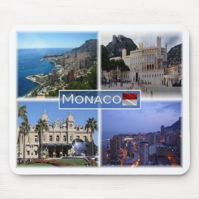 MC Monaco - Prince Palace - Mousepad (Vorne)