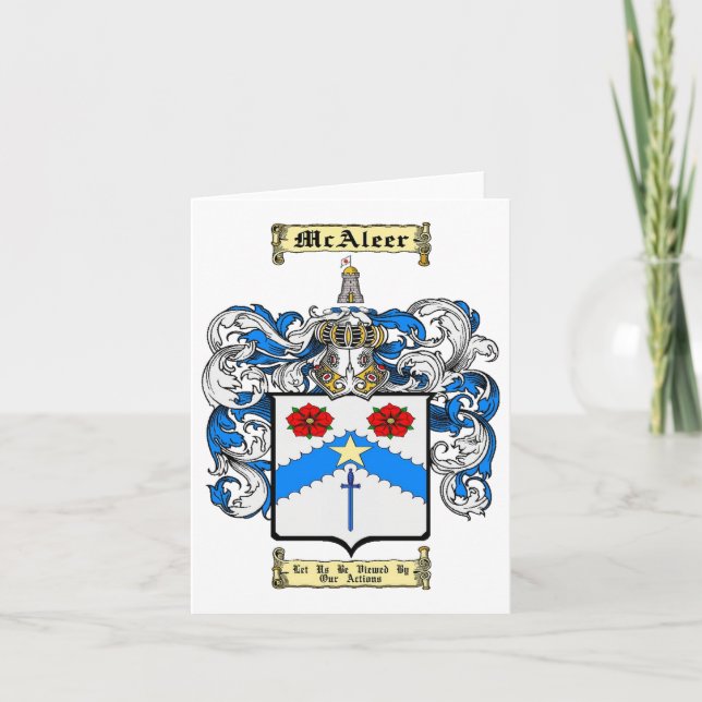 McAler Karte (Vorderseite)