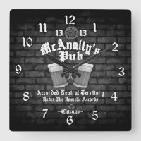 McAnally's Pub White Logo 2