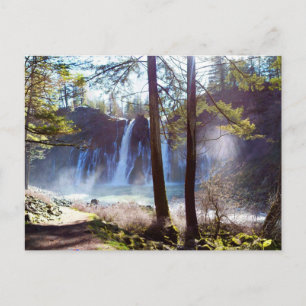 McArthur-Burney Falls Memorial Staat Park Postkarte
