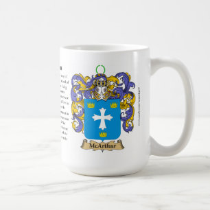 McArthur, der Ursprung, die Bedeutung und das Kaffeetasse