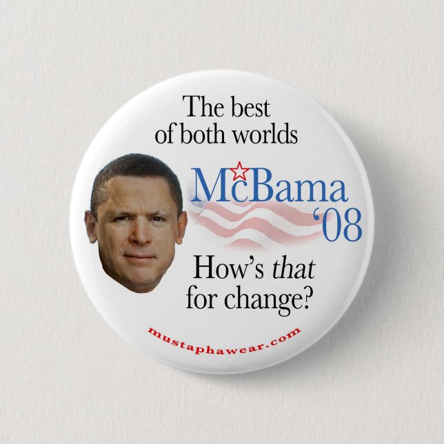 McBama '08 Button (Vorderseite)