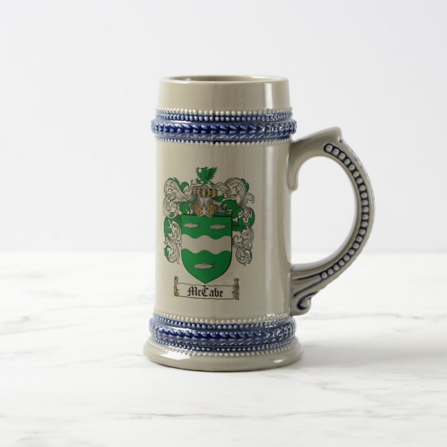 McCabe Wappen Stein/McCabe Wappen Stein Bierglas (Rechts)