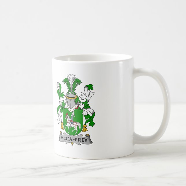 McCaffrey Familienwappen Kaffeetasse (Rechts)