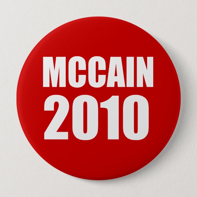 MCCAIN 2010 BUTTON (Vorderseite)