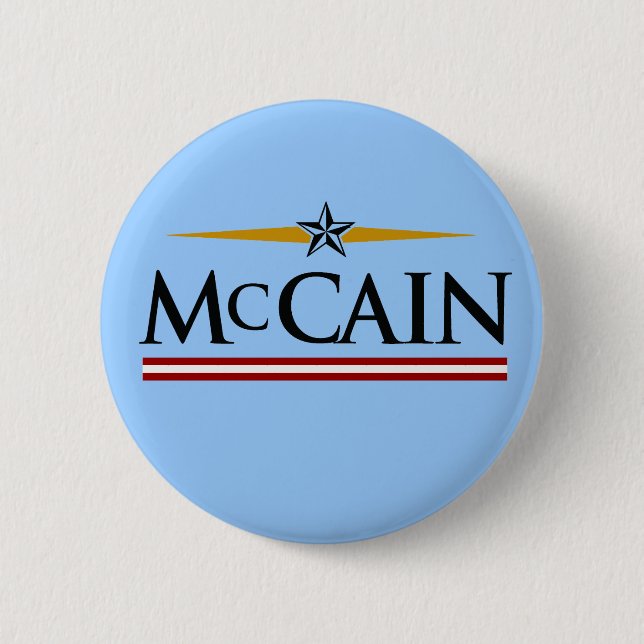 McCain Button (Vorderseite)