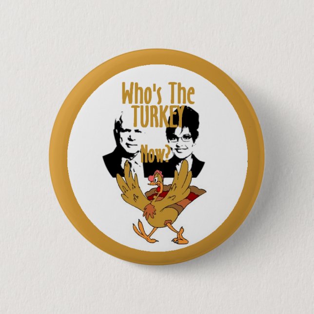McCain die TÜRKEI Knopf Button (Vorderseite)