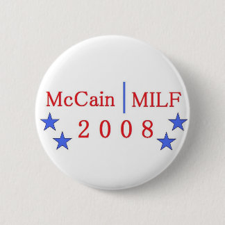 McCain/MILF Knopf Button