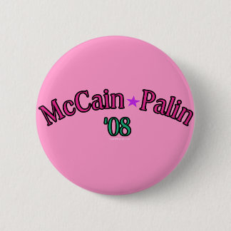 McCain Palin '08 Knopf Button