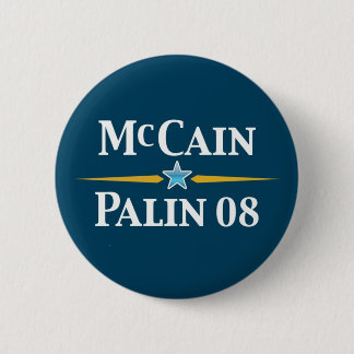 McCain Palin 2008 Knopf Button