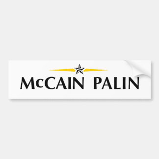 MCCAIN PALIN Autoaufkleber