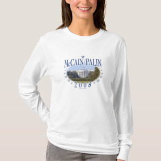 McCain Palin das Weiße Haus 2008 T-Shirt
